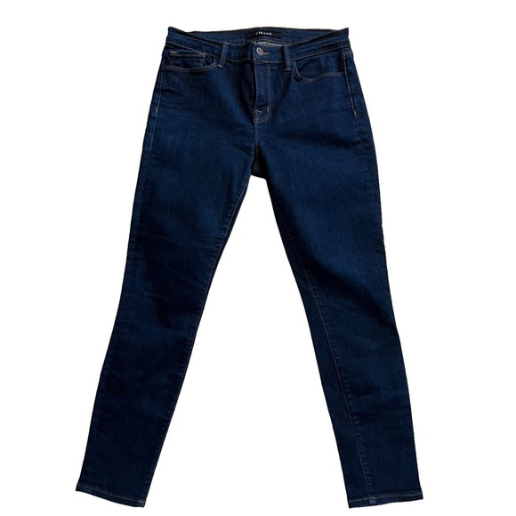 J Brand Dark Wash Pure Capri Jeans Size 28 EUC - Picture 2 of 11